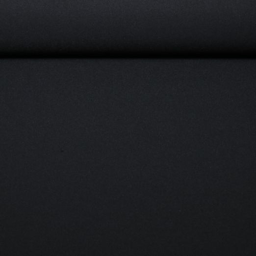 Tissu pantalon gabardine - élasticité longitudinale Noir Tissu pantalon gabardine - élasticité longitudinale Noir