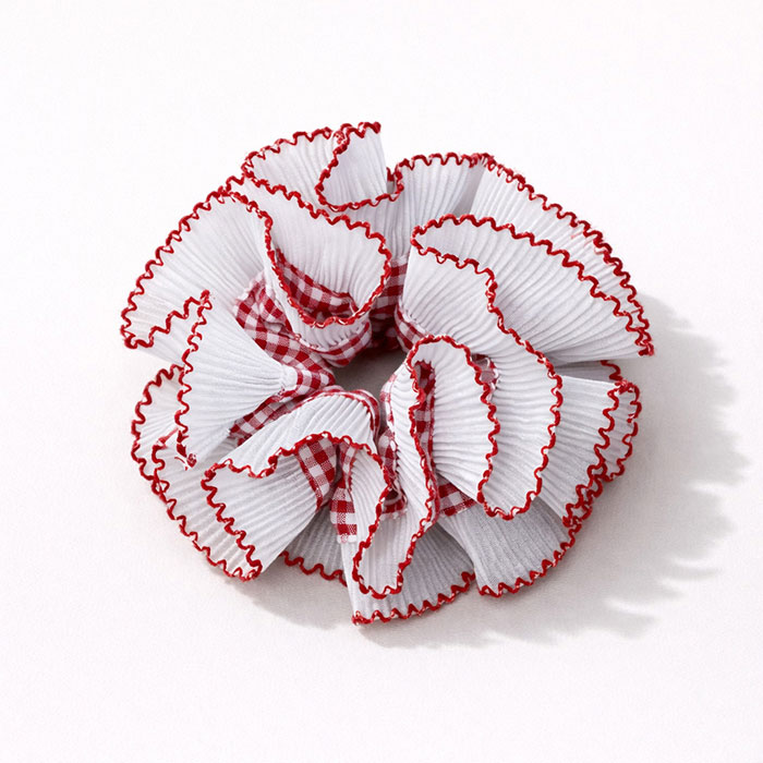 Coton tissé - Carreaux Rouge Blanc-2 Coton tissé - Carreaux Rouge Blanc-2