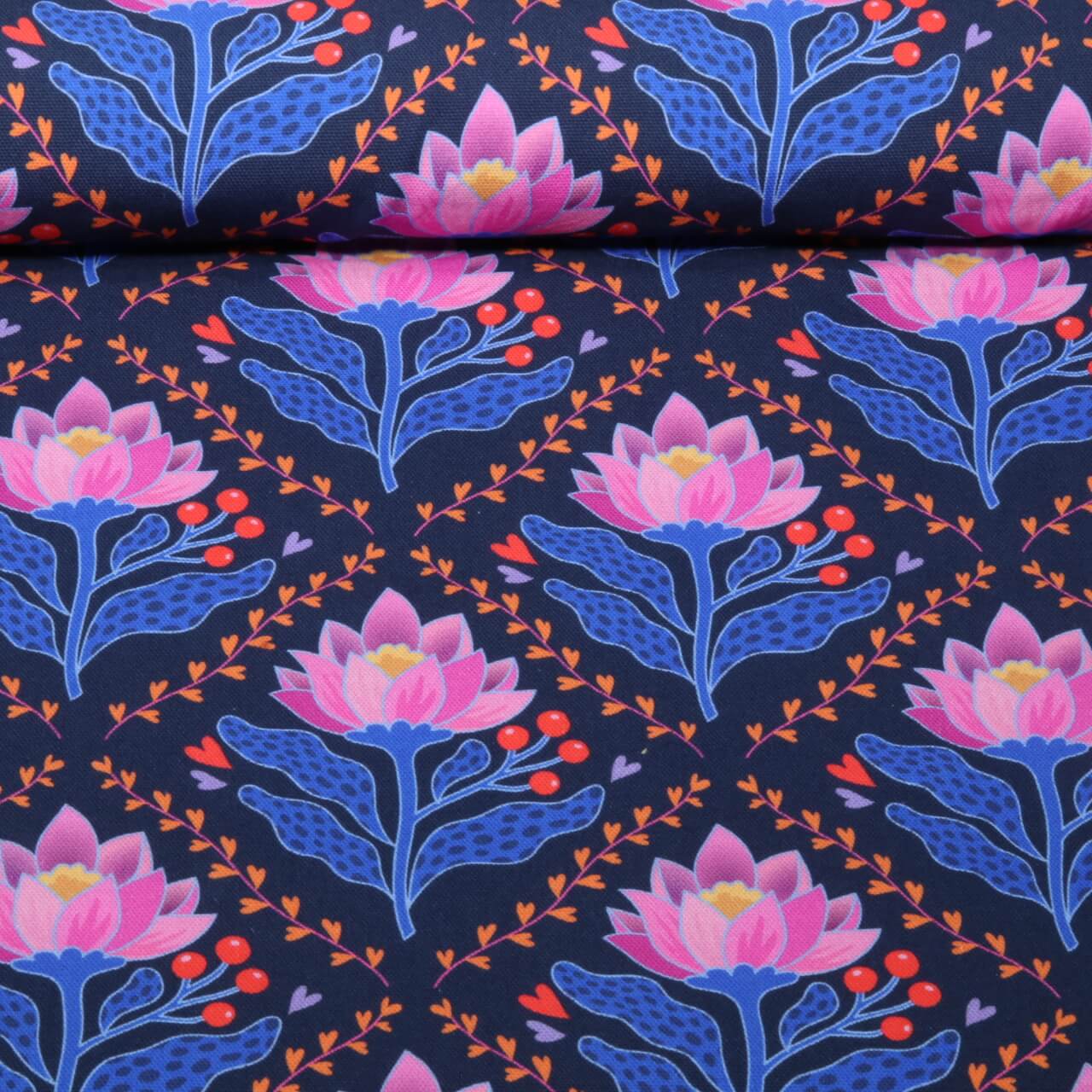 Bio Canvas - HHL Queen Of Hearts Lotus Royal Navy-0 Bio Canvas - HHL Queen Of Hearts Lotus Royal Navy-0