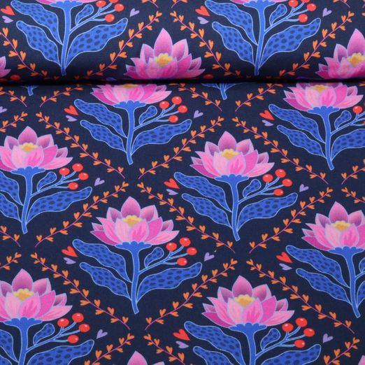 Bio Canvas - HHL Queen Of Hearts Lotus Royal Navy Bio Canvas - HHL Queen Of Hearts Lotus Royal Navy