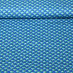 Satin de coton bio - Bleu Satin de coton bio - Bleu