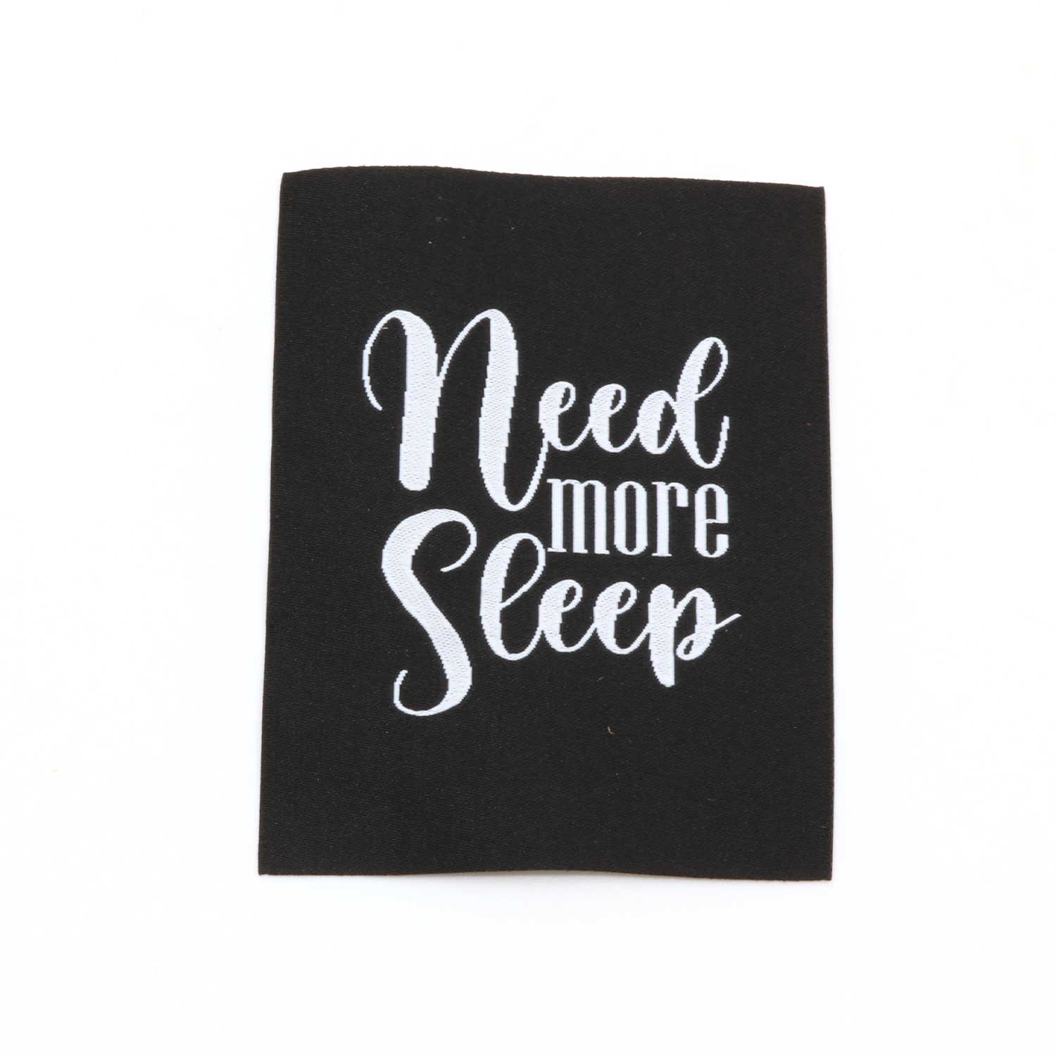 Étiquette tissée XL - Sleep - 60 x 80 mm-0 Étiquette tissée XL - Sleep - 60 x 80 mm-0