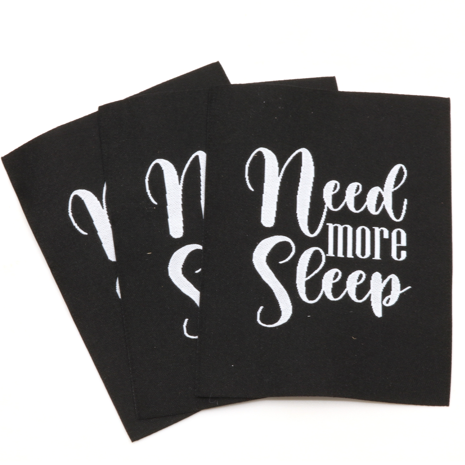 Étiquette tissée XL - Sleep - 60 x 80 mm-1 Étiquette tissée XL - Sleep - 60 x 80 mm-1