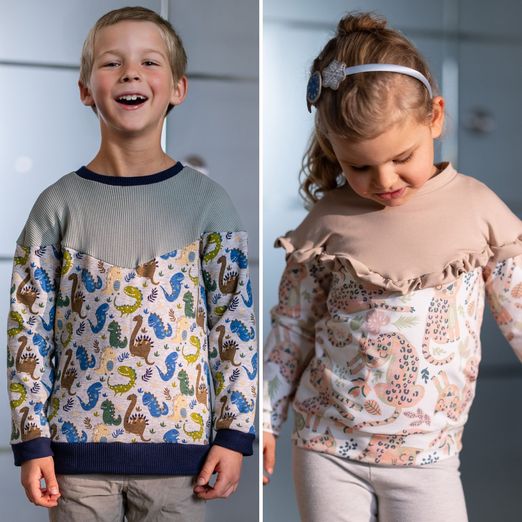 Pullover - Der V-Sweater - Schnittmuster eBook