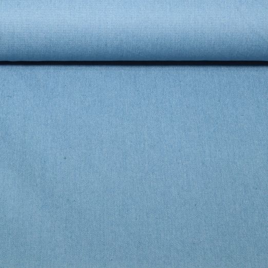 Tissu jeans pantalon - Heavy Uni Bleu bébé Tissu jeans pantalon - Heavy Uni Bleu bébé