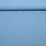 Tissu jeans pantalon - Prélavé Uni Bleu marine