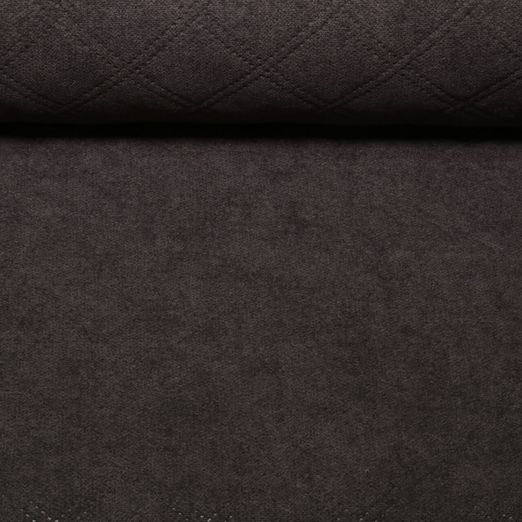 Tissu ameublement Asti Plus - Perforé Uni Marron Moka Tissu ameublement Asti Plus - Perforé Uni Marron Moka