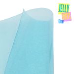 Jelly Vinyl Glitter - 30 x 135cm - aqua Jelly Vinyl Glitter - 30 x 135cm - aqua