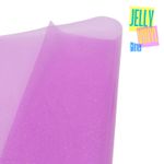 Jelly Vinyl Glitter - 30 x 135cm - Lila Jelly Vinyl Glitter - 30 x 135cm - Lila