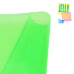 Jelly Vinyl Glitter - 30 x 135cm - neongrün Jelly Vinyl Glitter - 30 x 135cm - neongrün