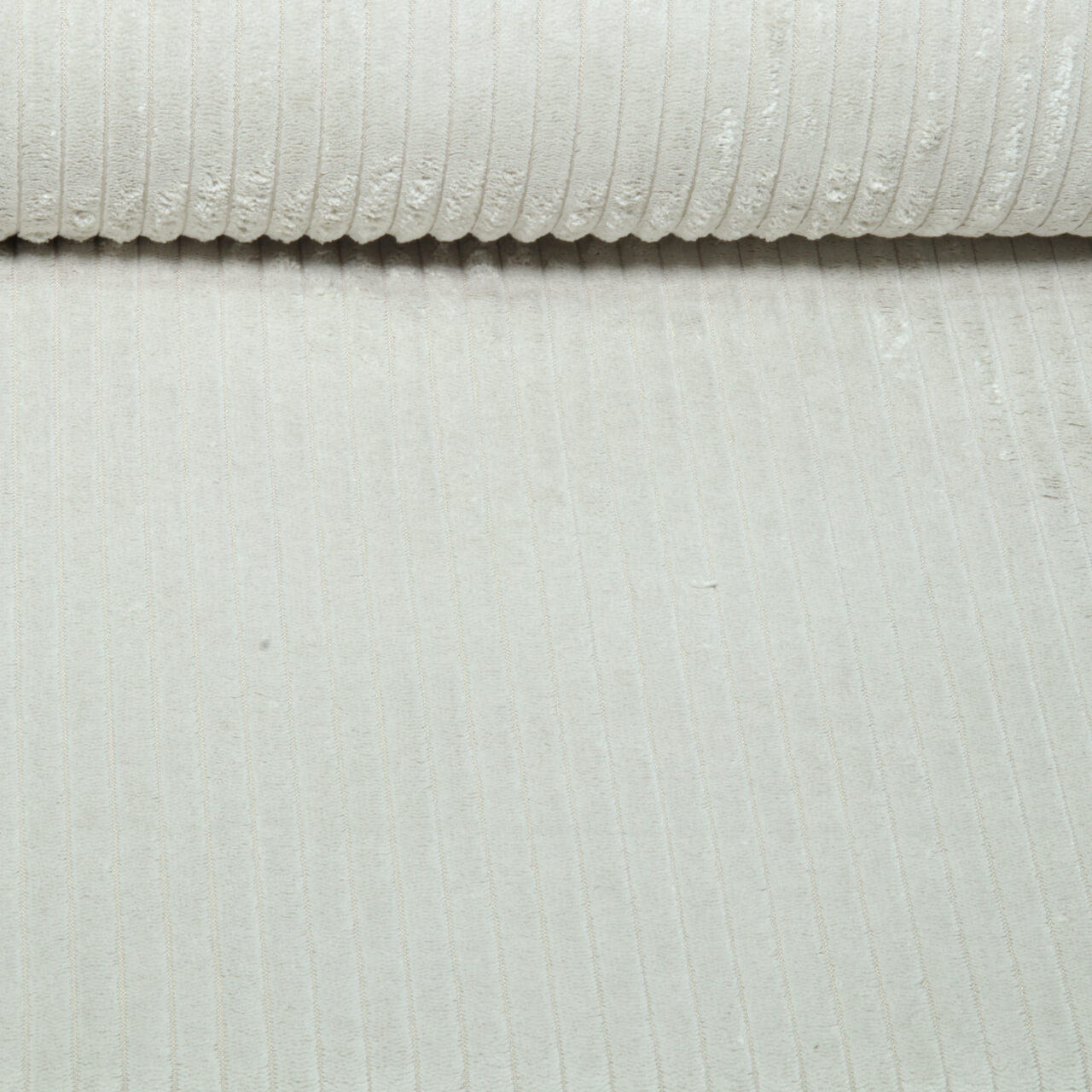 Tissu ameublement Velours - Anafi Large Crème-0 Tissu ameublement Velours - Anafi Large Crème-0
