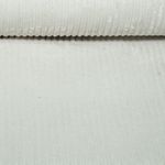 Tissu ameublement Velours - Anafi Large Crème