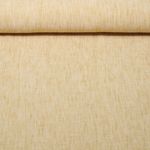 Tissu robes et blouses - aspect lin Mélange Jaune