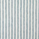 Tissu robes et blouses - aspect lin rayures Mélange Bleu clair