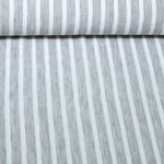 Tissu robes et blouses - aspect lin rayures Gris Mélange Tissu robes et blouses - aspect lin rayures Gris Mélange