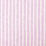 Tissu robes et blouses - aspect lin rayures Mélange Lilas
