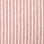 Tissu robes et blouses - aspect lin rayures Mélange Vieux rose