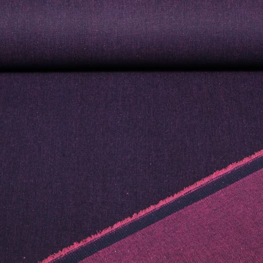 Tissu jeans pantalon - bleu lilas uni Tissu jeans pantalon - bleu lilas uni