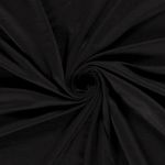 Camisola de viscose - preto liso