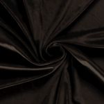 Jersey velours Supersoft - Uni Marron