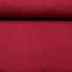 Kuschelfleece - Uni Weinrot