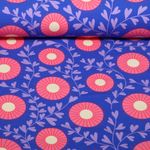 Organiczny letni sweter - HHL Queen of Hearts Court Garden Blue