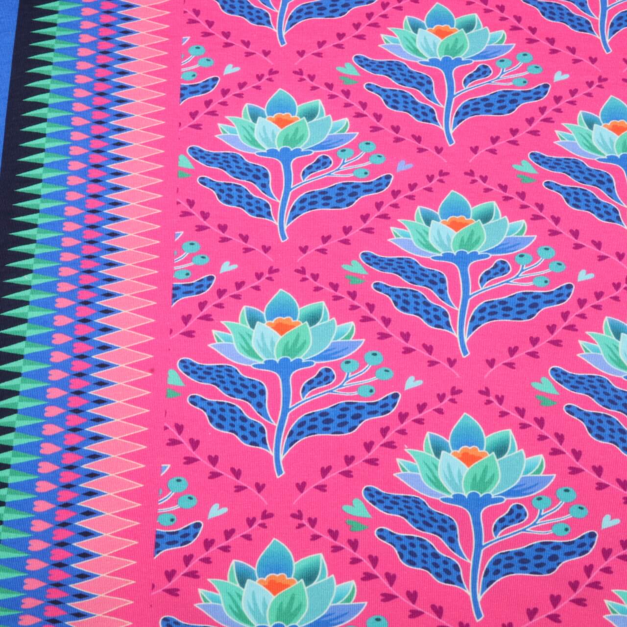 Bio Sommersweat - HHL Queen of Hearts Lotus Royal Pink-1 Bio Sommersweat - HHL Queen of Hearts Lotus Royal Pink-1