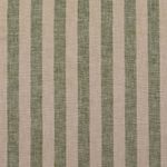 Algodón lino - rayas beige verde teñidas en hilo Algodón lino - rayas beige verde teñidas en hilo