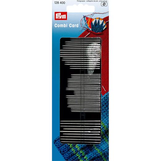 PRYM Näh-, Stick- und Stopfnadel-Sortiment mit Einfädler - 50 Nadeln PRYM Näh-, Stick- und Stopfnadel-Sortiment mit Einfädler - 50 Nadeln