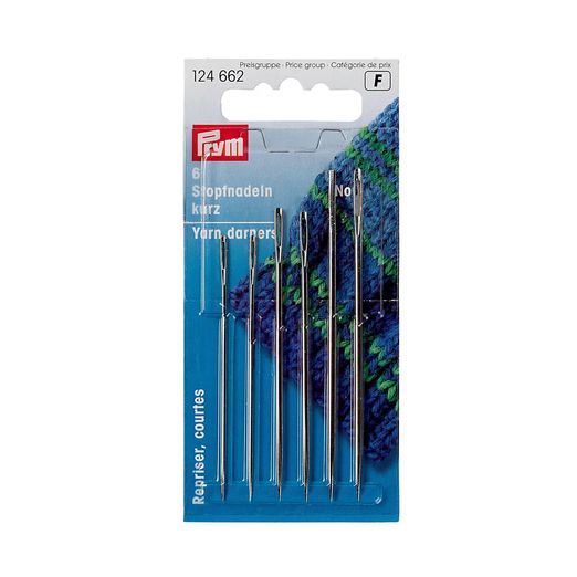 PRYM Stopfnadeln kurz - Nr. 5/0-1/0 - sortiert - 6 Stück PRYM Stopfnadeln kurz - Nr. 5/0-1/0 - sortiert - 6 Stück