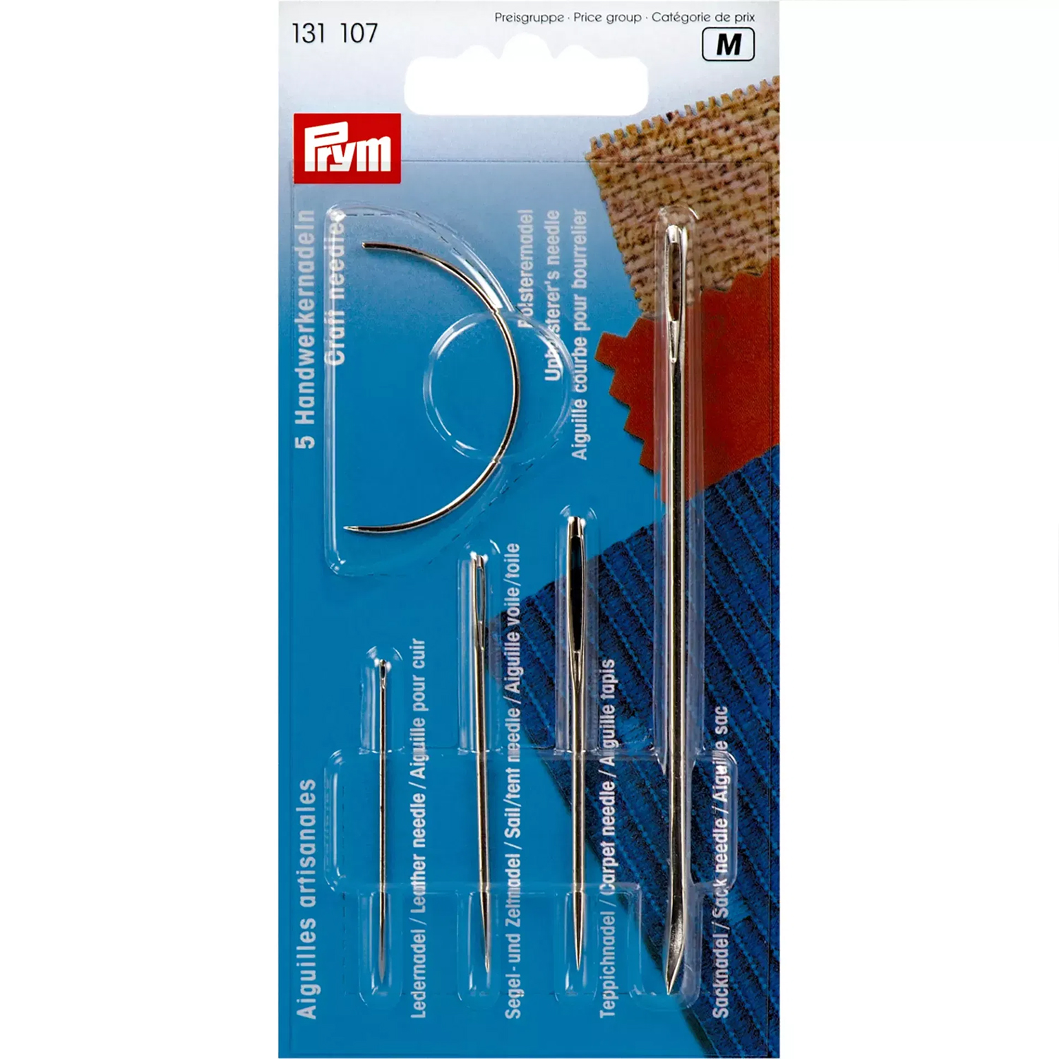 PRYM Handwerkernadeln - sortiert - 5 Stück-0 PRYM Handwerkernadeln - sortiert - 5 Stück-0