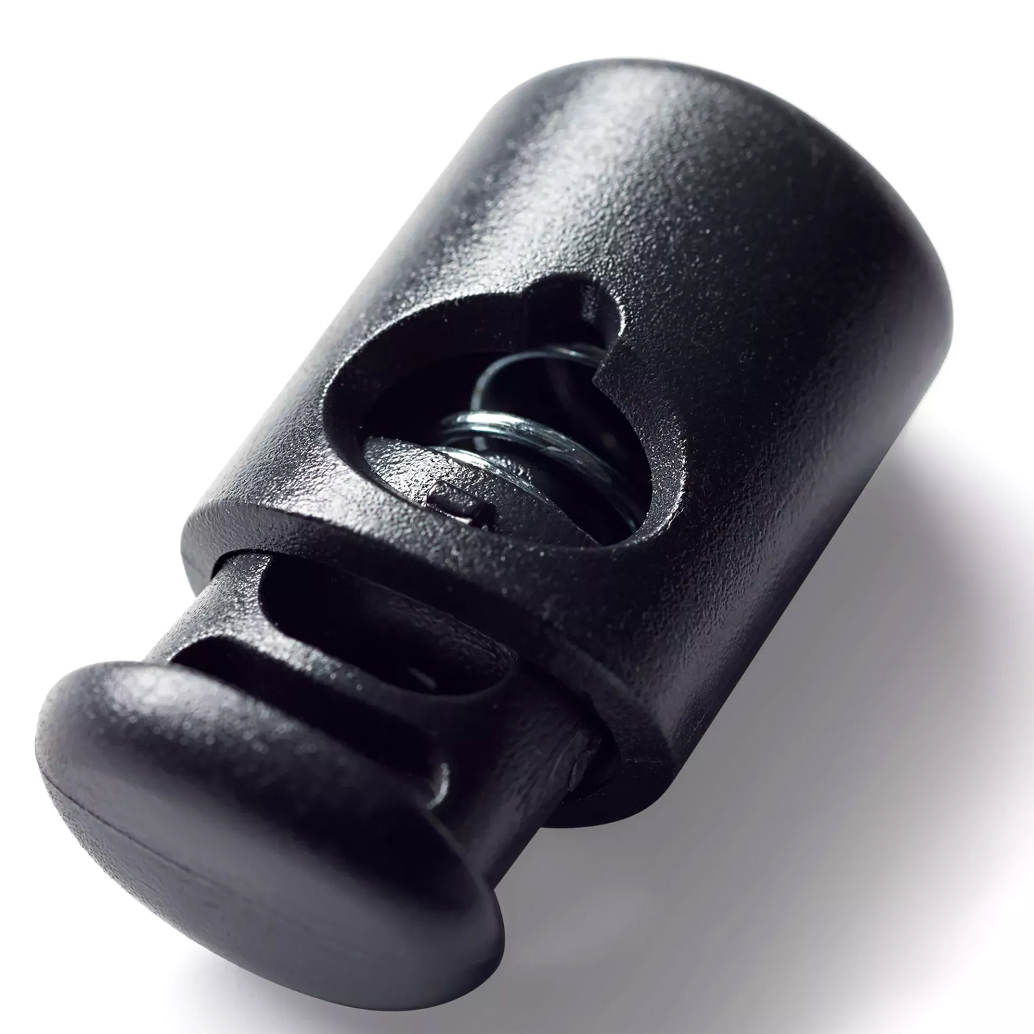 PRYM 1-Loch Kordelstopper - schwarz - 2 Stück-1 PRYM 1-Loch Kordelstopper - schwarz - 2 Stück-1