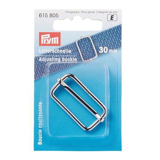PRYM Leiterschnalle - 30mm - silber - 1 Stück