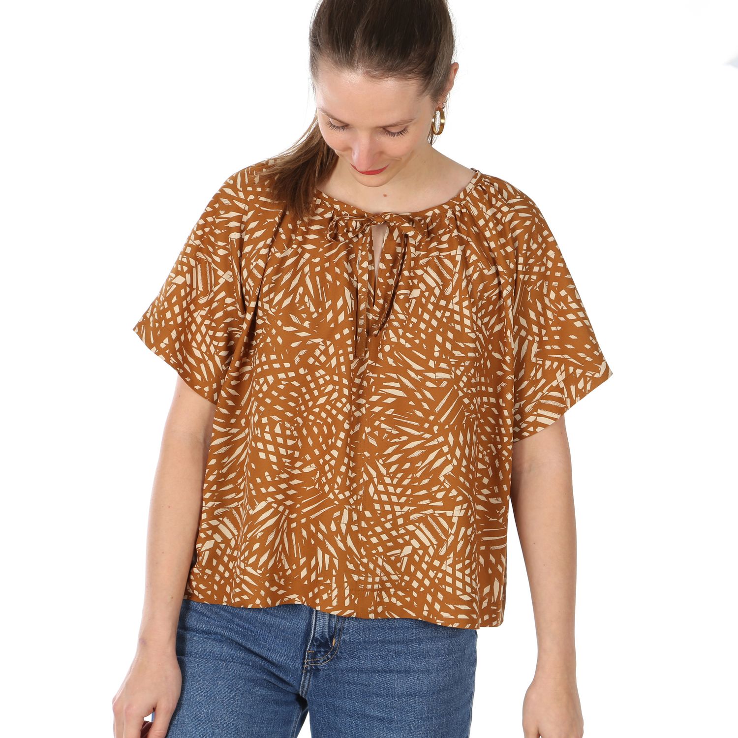Bluse - FRAU NOOR - Schnittmuster eBook-5 Bluse - FRAU NOOR - Schnittmuster eBook-5