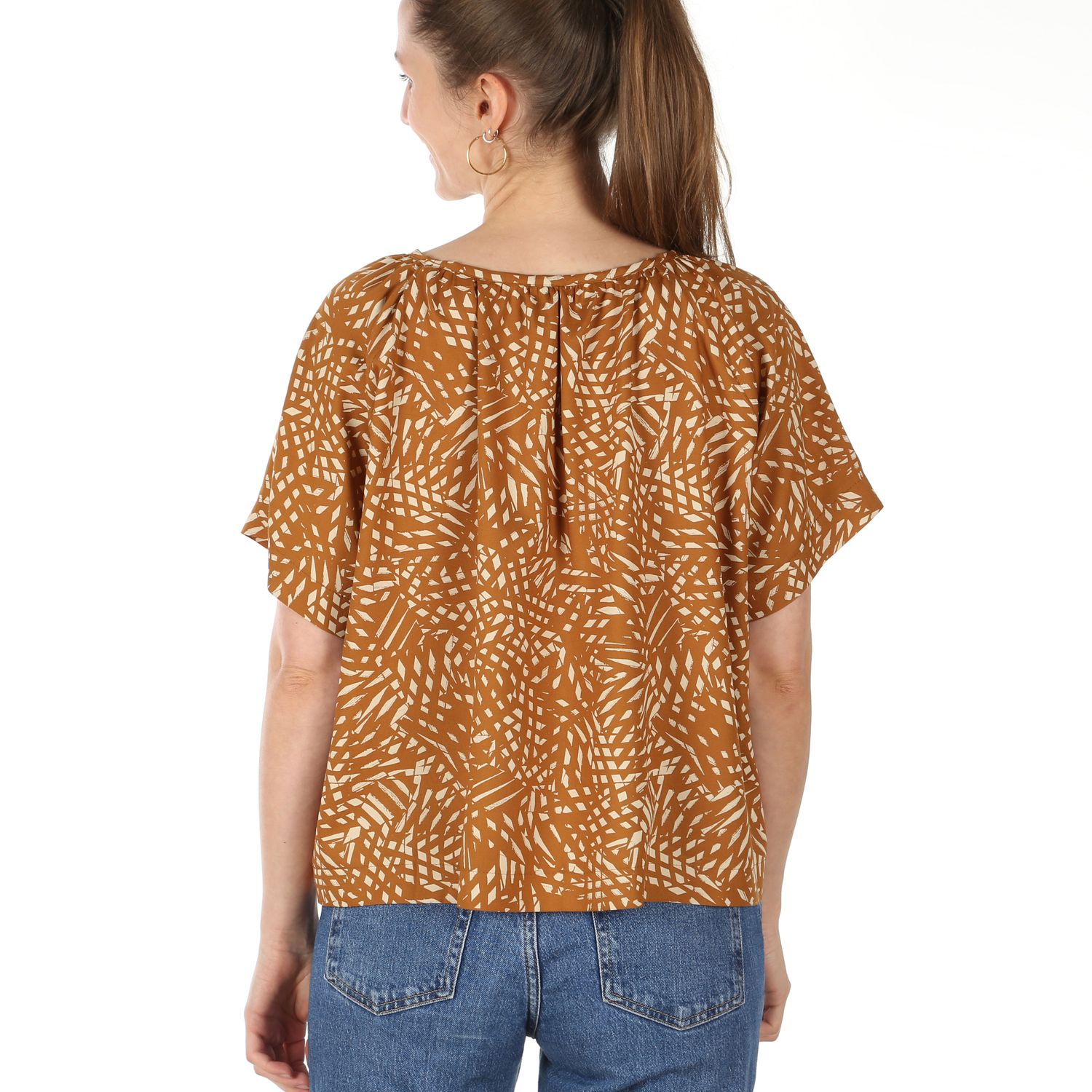 Bluse - FRAU NOOR - Schnittmuster eBook-6 Bluse - FRAU NOOR - Schnittmuster eBook-6