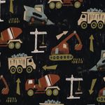 Sudor - Vehículos de construcción digitales negro
