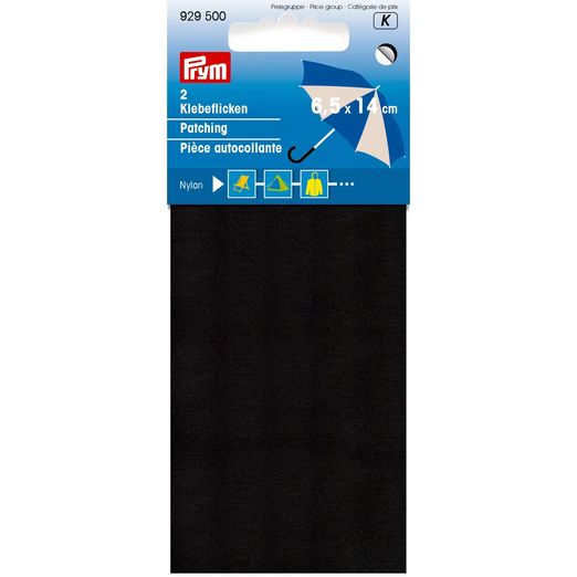 PRYM Klebeflicken Nylon - 14 cm x 6,5 cm - 2 Stück PRYM Klebeflicken Nylon - 14 cm x 6,5 cm - 2 Stück