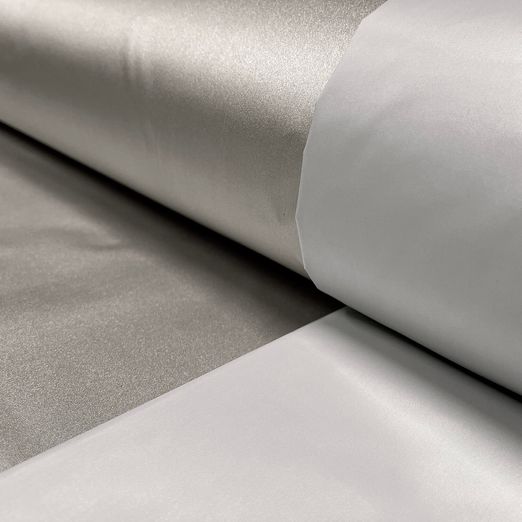 Tissu doublure Dimout - Sun Reflection Argenté Tissu doublure Dimout - Sun Reflection Argenté