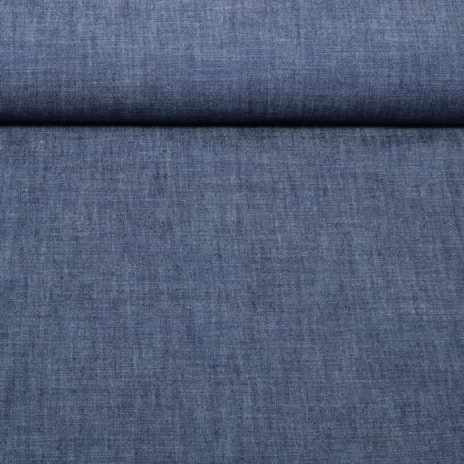 Tissu jeans pour blouses - Slub Bleu foncé Tissu jeans pour blouses - Slub Bleu foncé