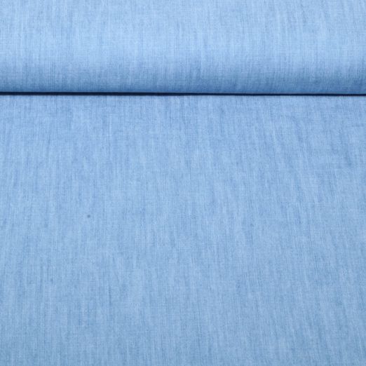 Tissu jeans pour blouses - Slub Bleu clair