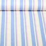 Hosenjeans - Streifen Ecru Rosa Hosenjeans - Streifen Ecru Rosa