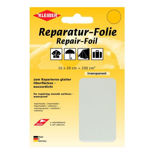 Reparaturfolie selbstklebend - 10 x 20 cm Reparaturfolie selbstklebend - 10 x 20 cm