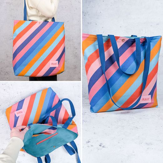 Freebie - Einfache Canvas-Tasche - Gratis Nähanleitung Freebie - Einfache Canvas-Tasche - Gratis Nähanleitung