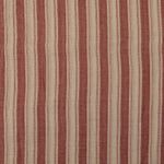 Gaze de coton - rayures double face Rouge Gaze de coton - rayures double face Rouge