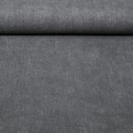 Toile canevas prélavée - Mélange Uni Noir