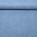 Toile canevas prélavée - Mélange uni Jeans