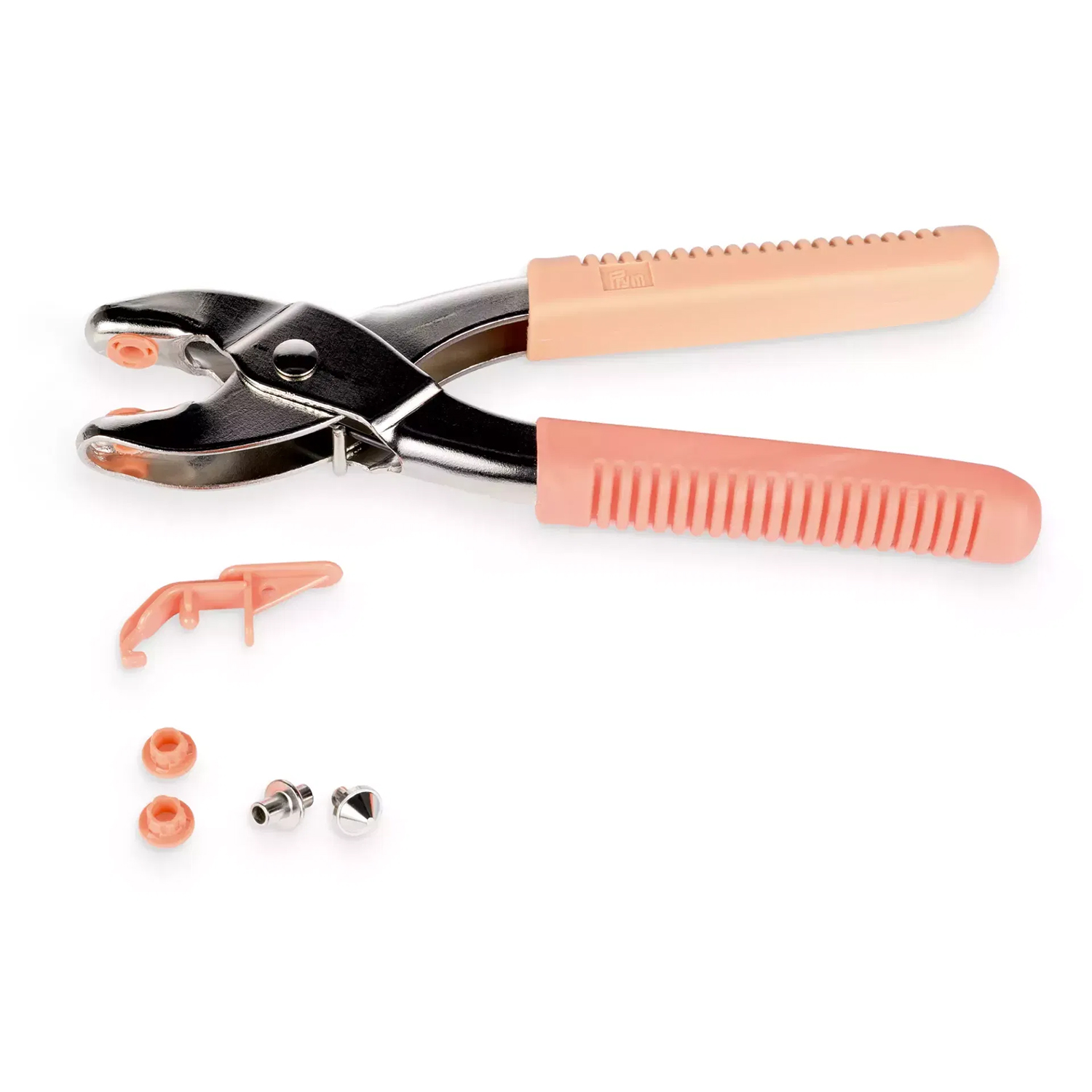 PRYM Vario Zange mit Lochwerkzeug - aprikose-1 PRYM Vario Zange mit Lochwerkzeug - aprikose-1