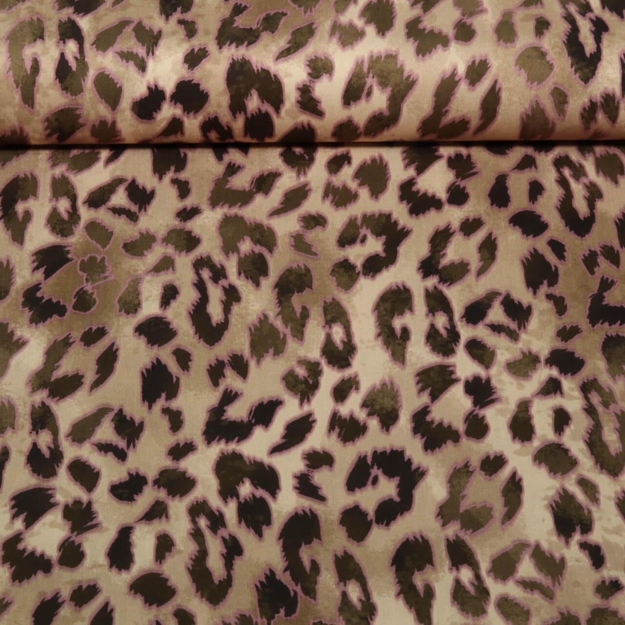 Viskose - Stretch Digital Leo Sand-0 Viskose - Stretch Digital Leo Sand-0