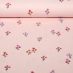Flanelle de coton - Petites fleurs Rose Flanelle de coton - Petites fleurs Rose