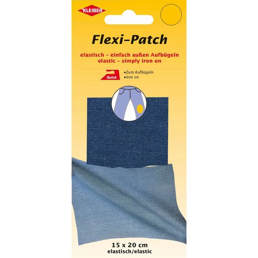 Flexi-Patch zum außen Aufbügeln - jeans